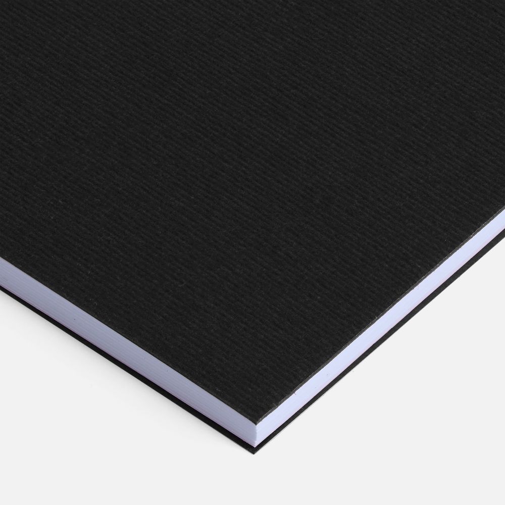 Блокнот Salvador в клетку, черный — изображение 4