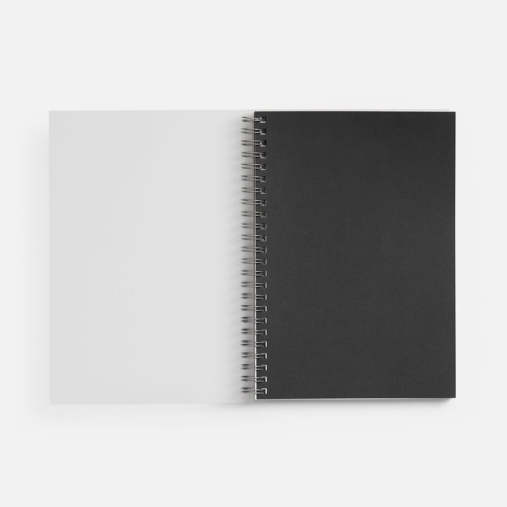 Блокнот на пружине Novalis, черный — изображение 5