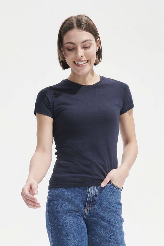 Футболка женская Miss 150, ярко-зеленая — изображение 6