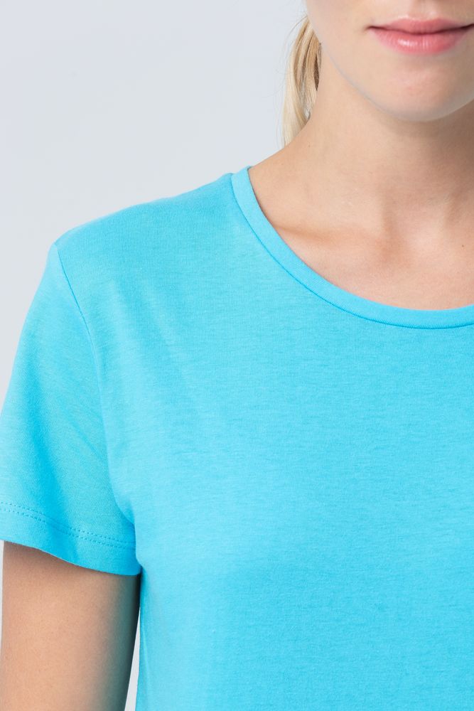 Футболка женская Miss 150, бирюзовая — изображение 8