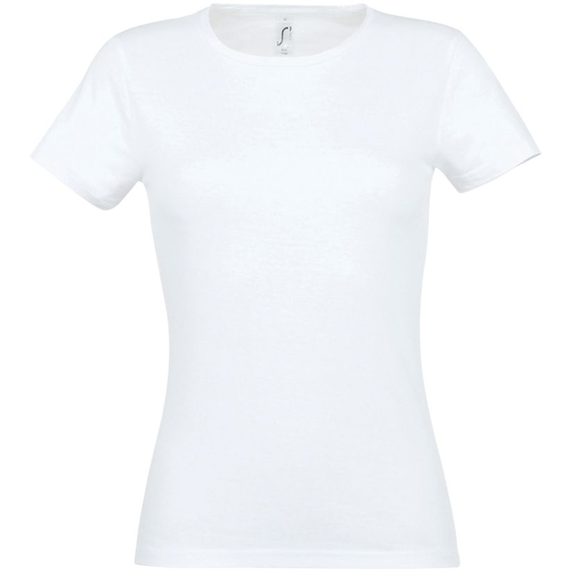 Футболка женская Miss 150, белая — изображение 2