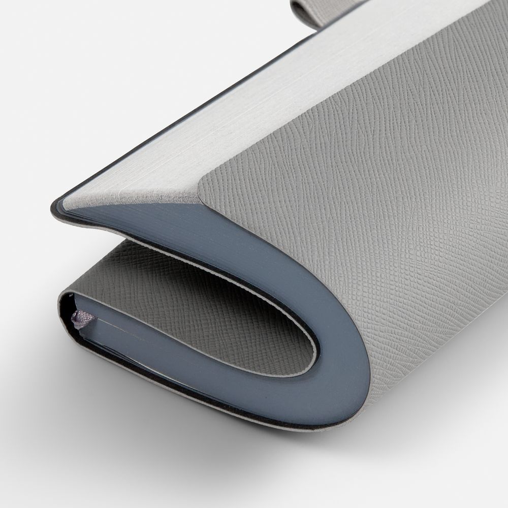 Ежедневник Peel Flex, недатированный, серый — изображение 7