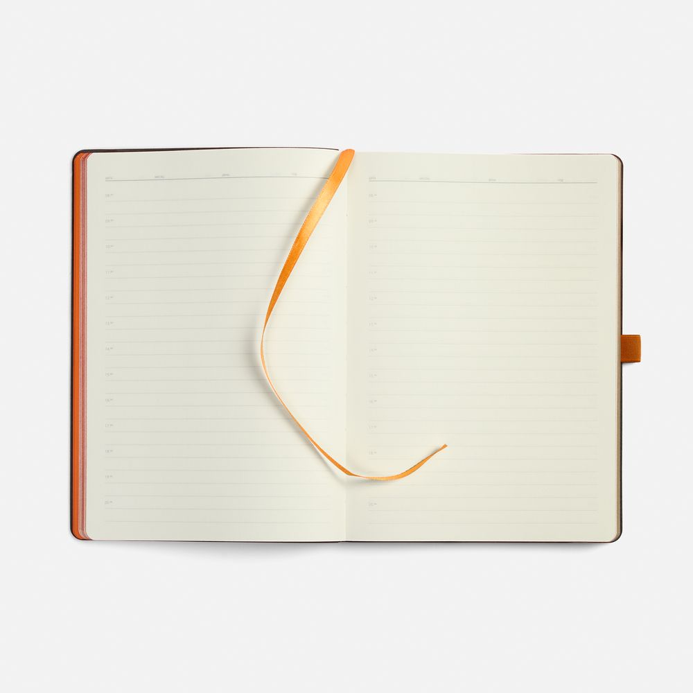 Ежедневник Peel Flex, недатированный, оранжевый — изображение 10