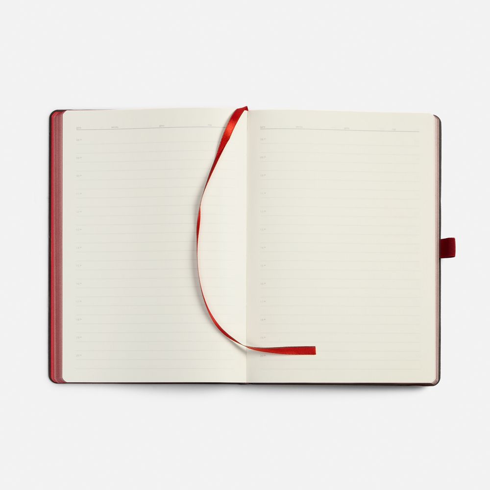 Ежедневник Peel Flex, недатированный, красный — изображение 10
