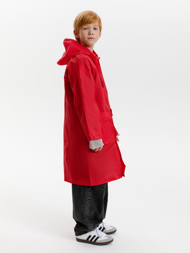 Дождевик детский RainDrop Kids, красный — изображение 16