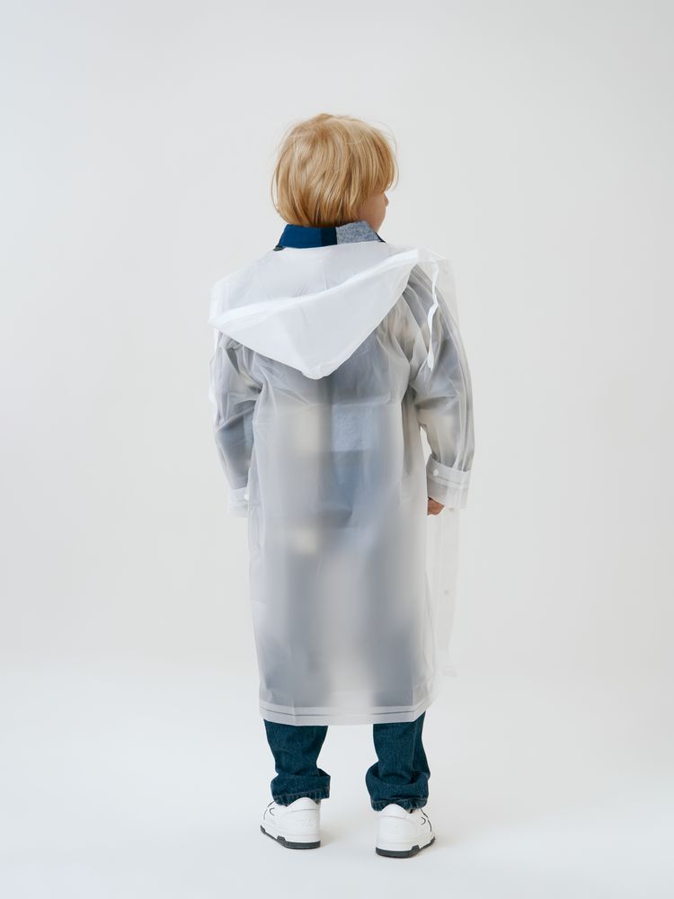 Дождевик детский RainDrop Kids, белый — изображение 13