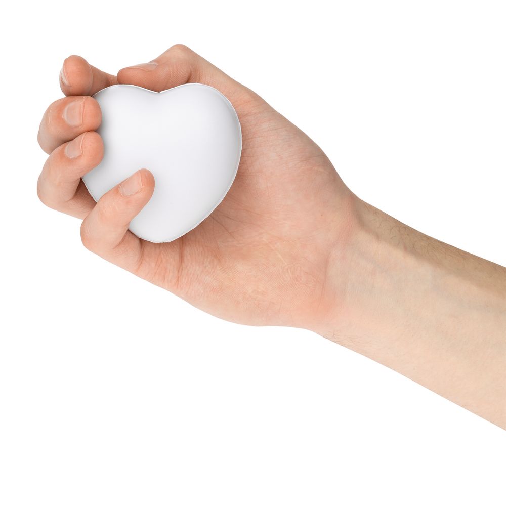 Антистресс «Сердце», белый — изображение 4