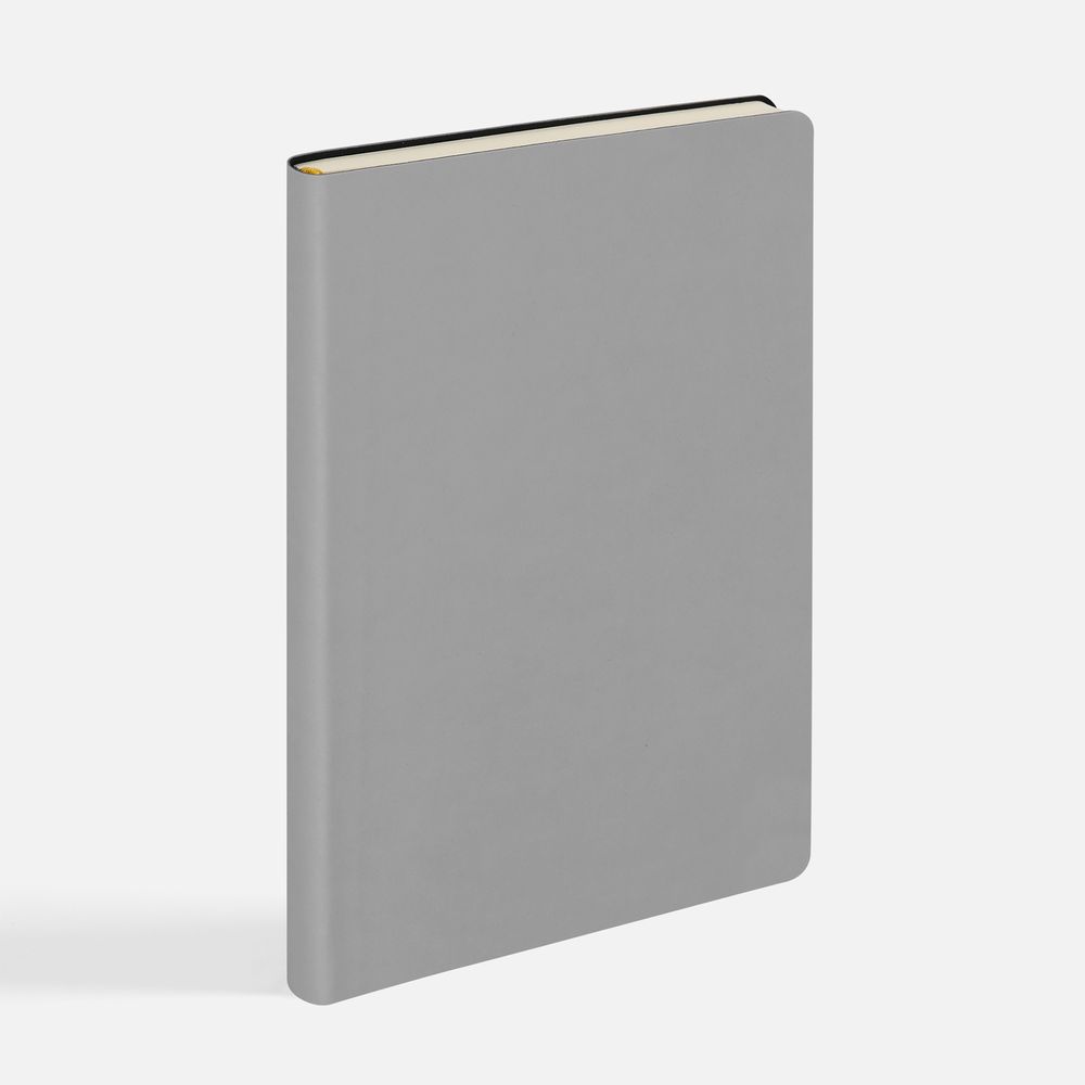 Ежедневник Flex Shall New, недатированный, серый — изображение 3