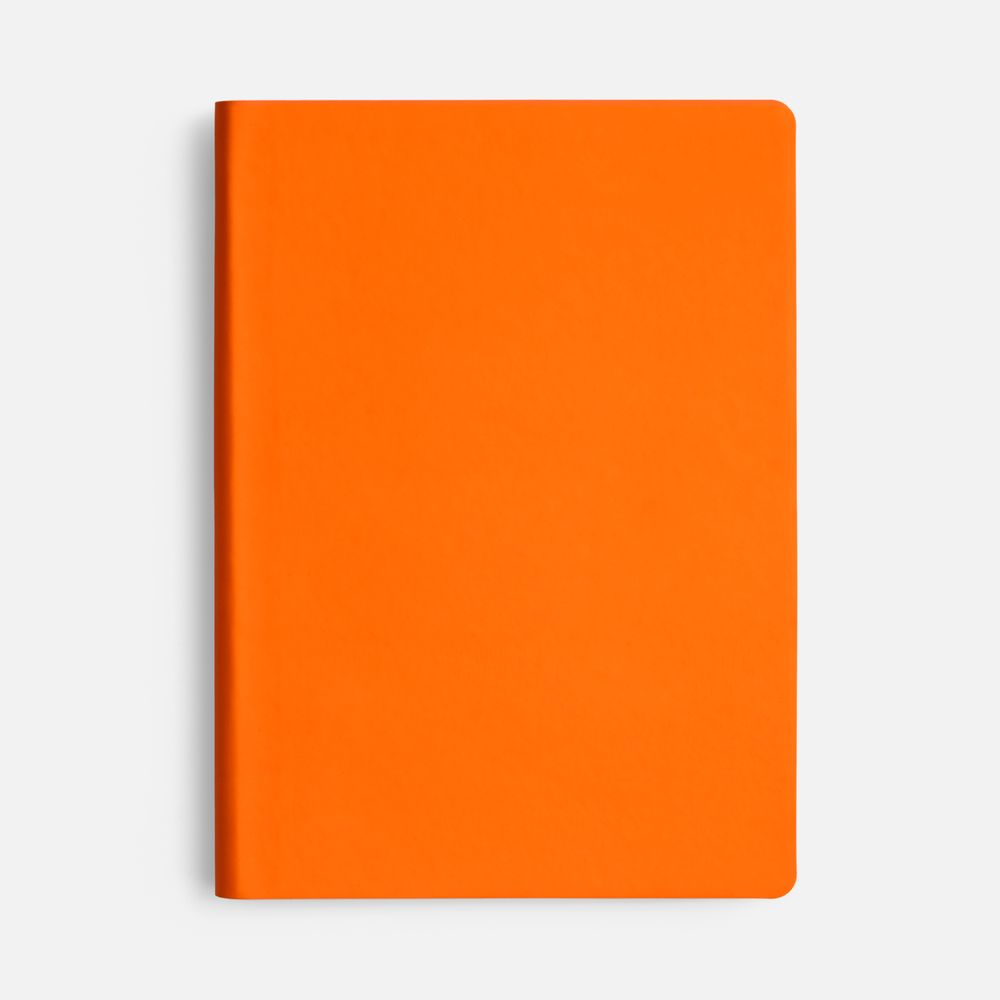 Ежедневник Flex Shall New, недатированный, оранжевый — изображение 4