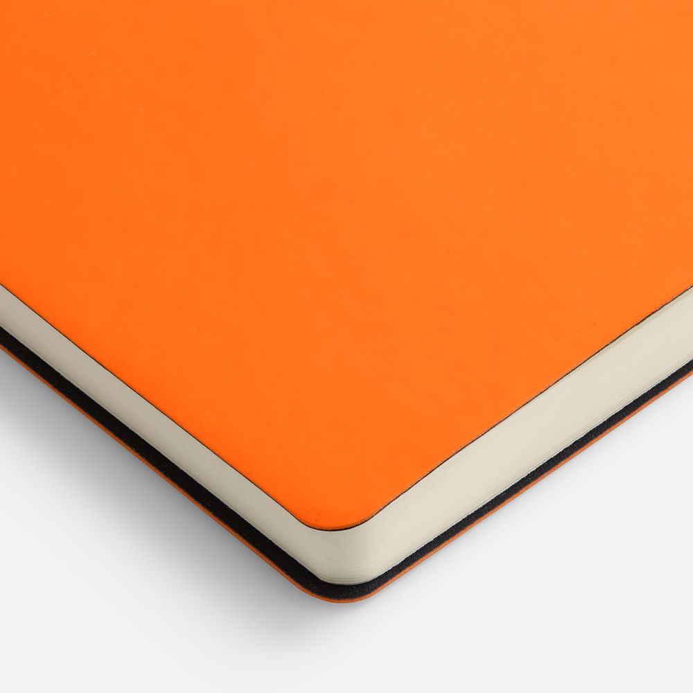Ежедневник Flex Shall New, недатированный, оранжевый — изображение 7