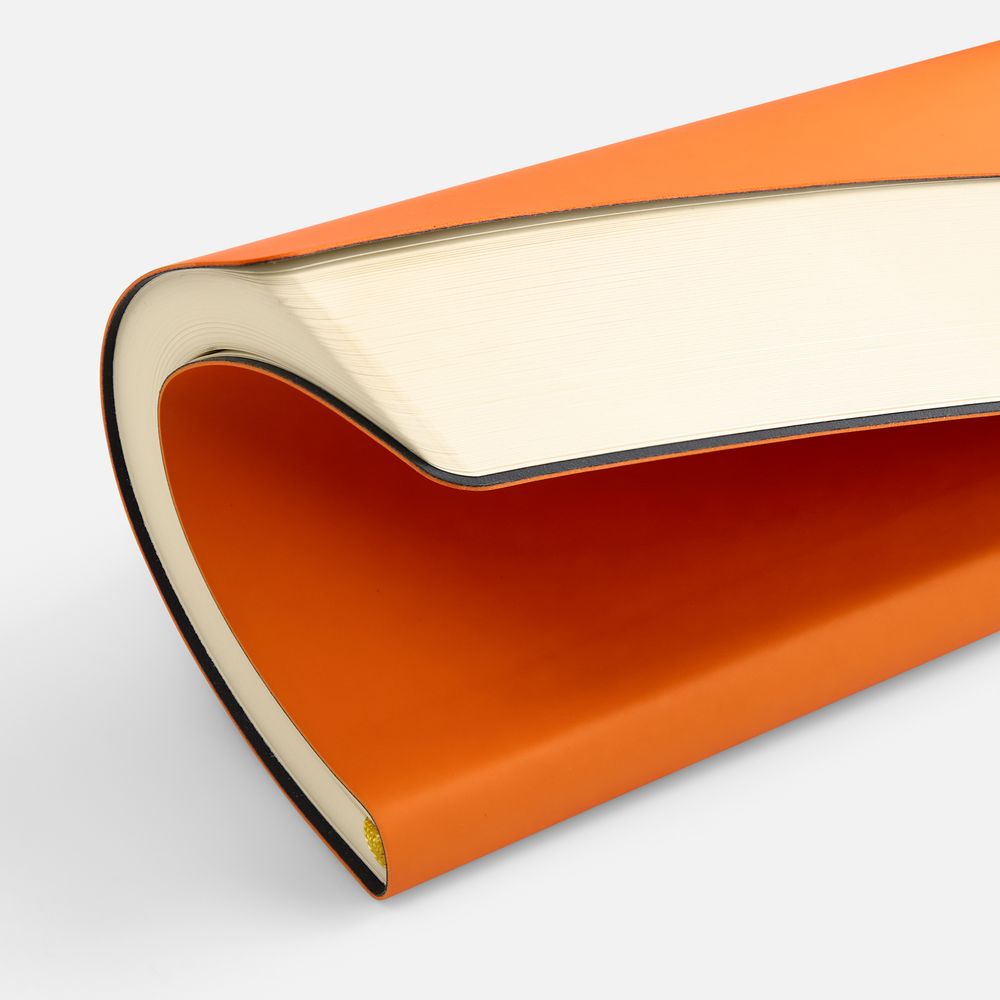 Ежедневник Flex Shall New, недатированный, оранжевый — изображение 8