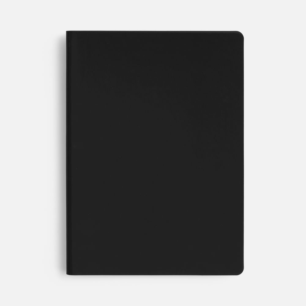 Ежедневник Flex Shall New, недатированный, черный — изображение 4
