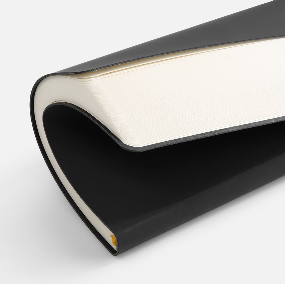 Ежедневник Flex Shall New, недатированный, черный — изображение 8