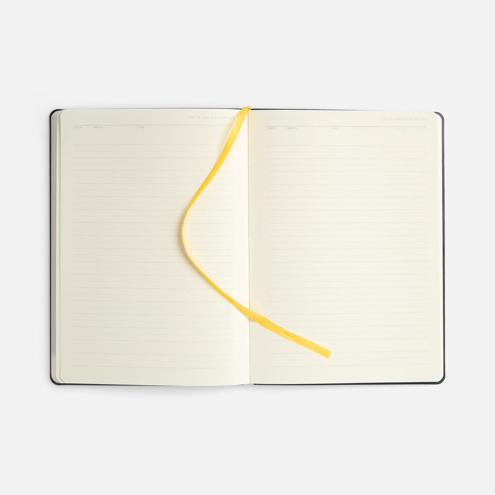 Ежедневник Flex Shall New, недатированный, черный — изображение 11