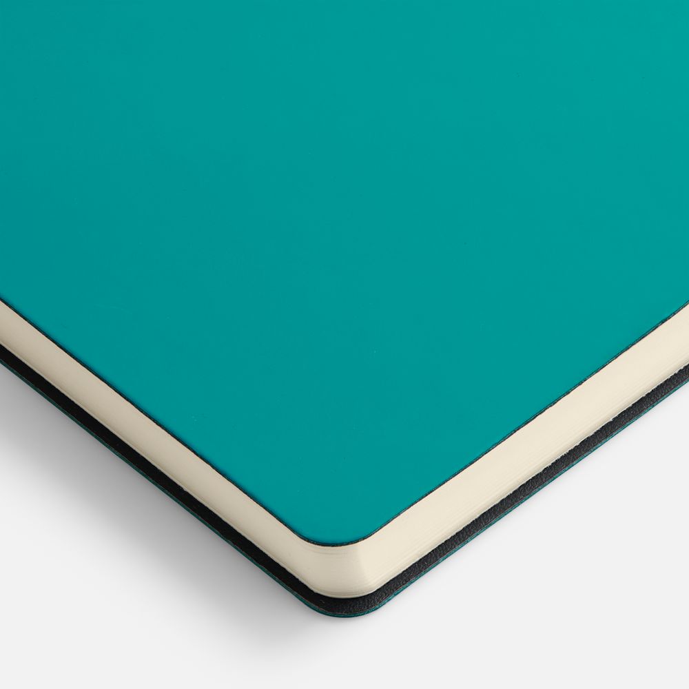 Ежедневник Flex Shall New, недатированный, бирюзовый — изображение 7