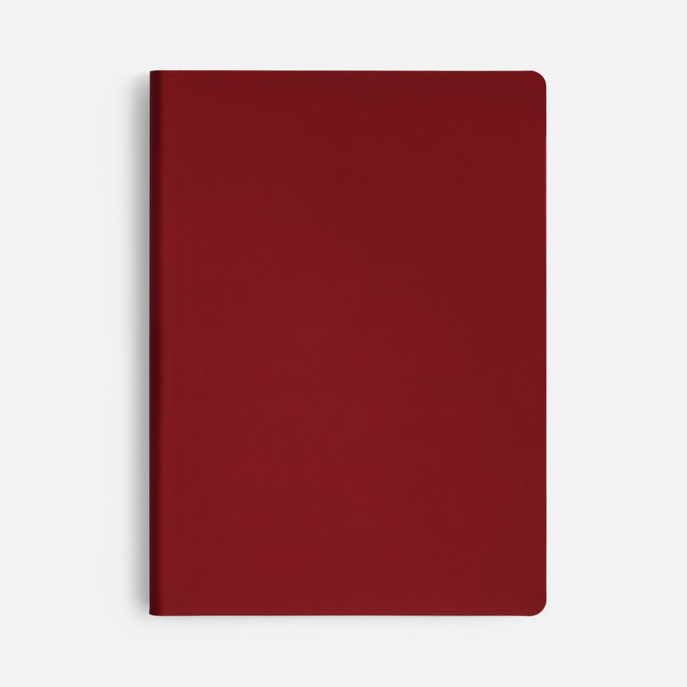 Ежедневник Flex Shall New, недатированный, красный — изображение 4