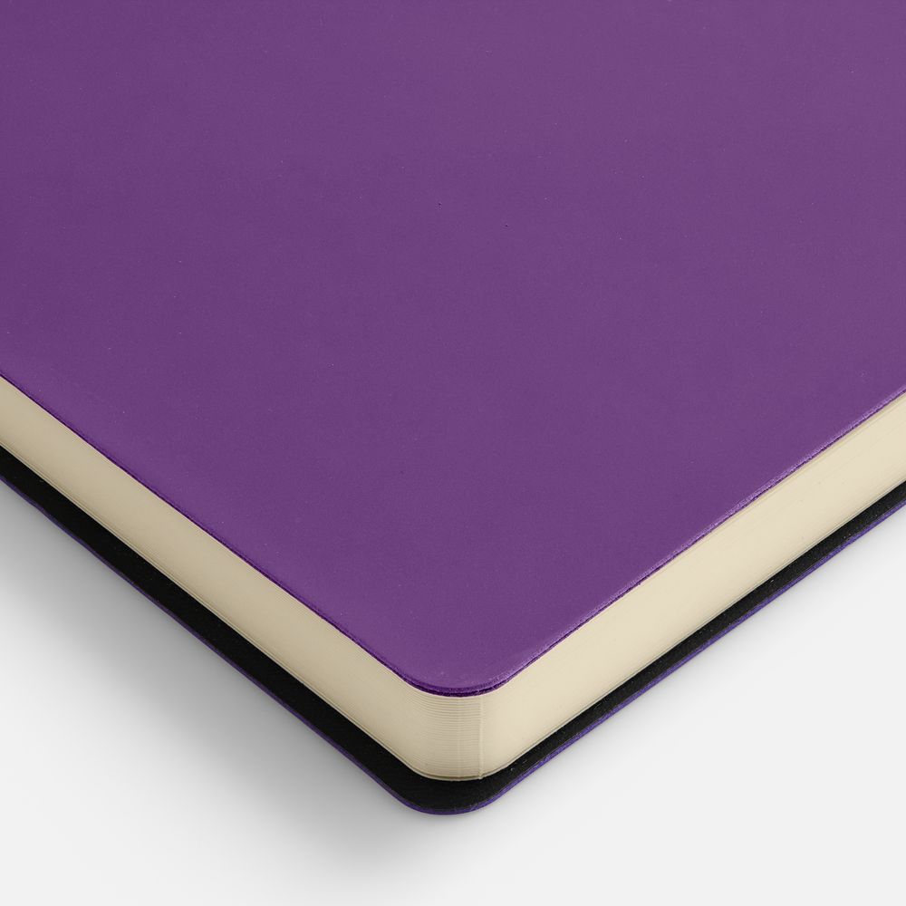 Ежедневник Flex Shall New, недатированный, фиолетовый — изображение 7