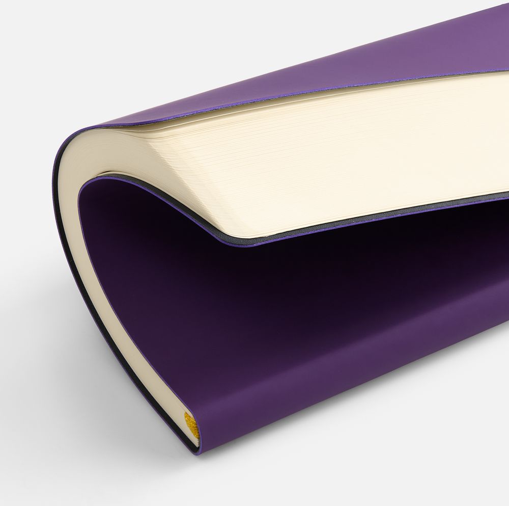 Ежедневник Flex Shall New, недатированный, фиолетовый — изображение 8