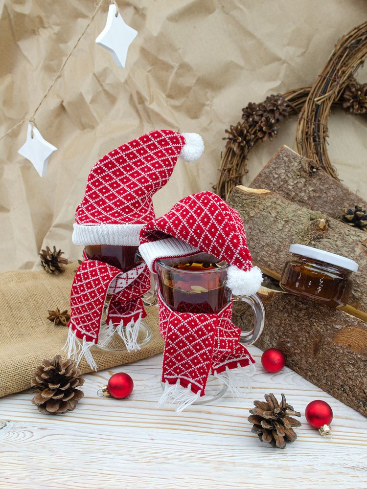 Шапочка на игрушку Dress Cup, красная — изображение 4