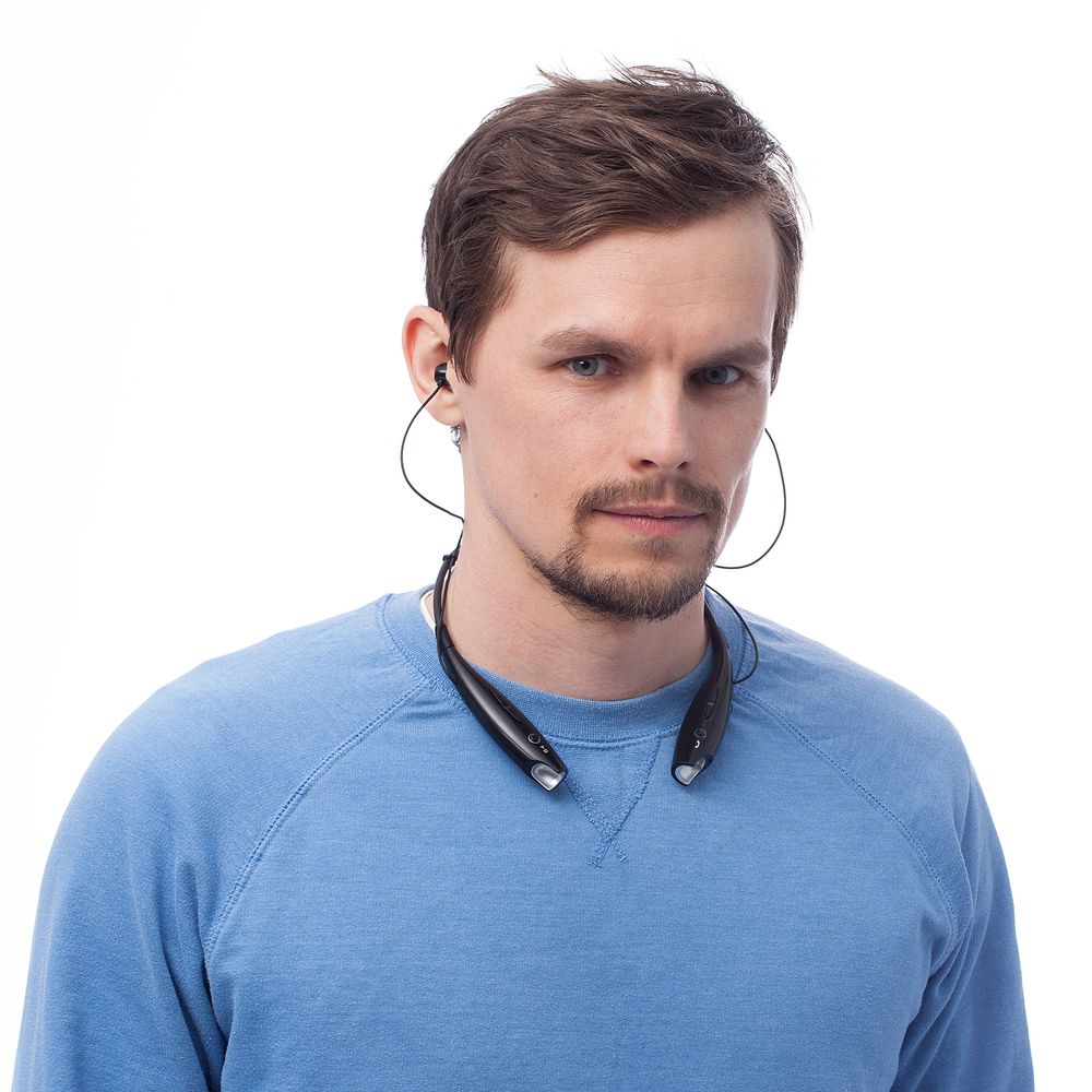 Bluetooth наушники stereoBand, ver.2, черные — изображение 6