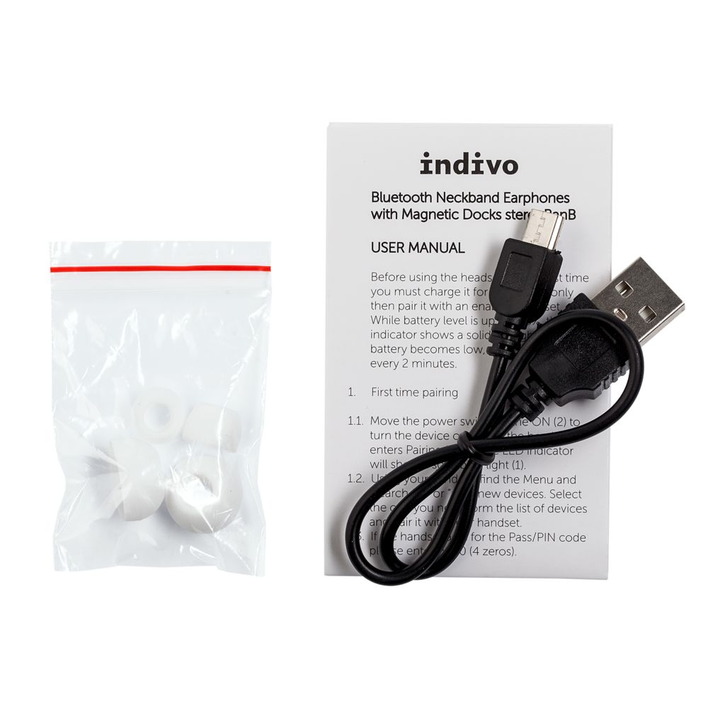 Bluetooth наушники stereoBand, ver.2, черные — изображение 5