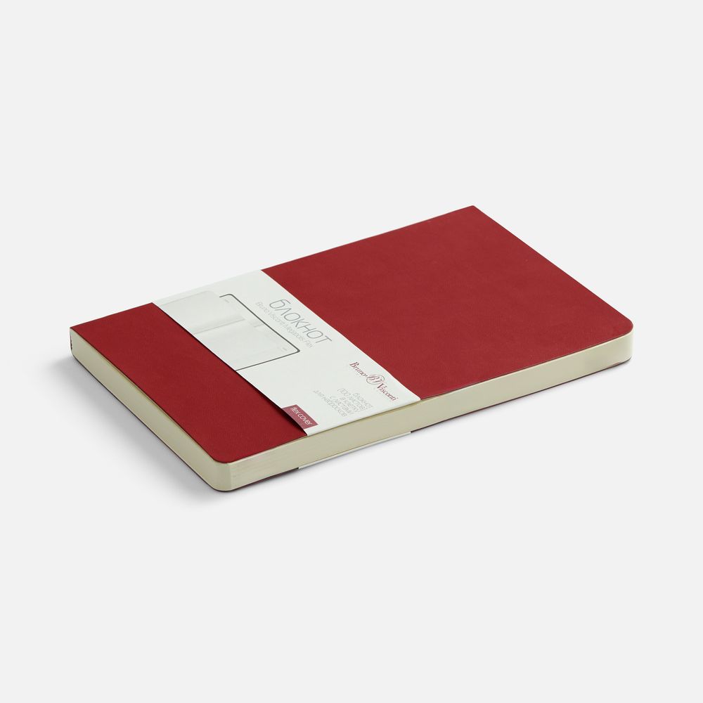 Бизнес-блокнот Megapolis Flex, бордовый — изображение 2