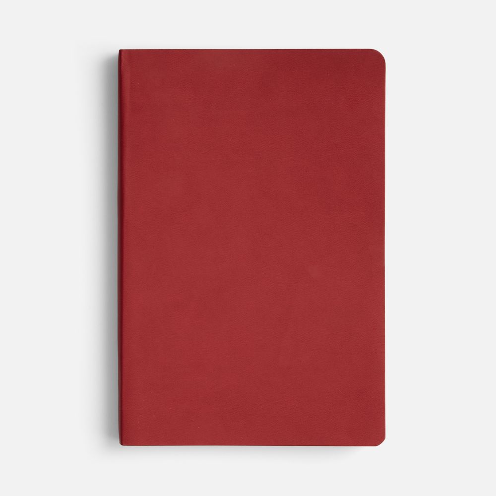 Бизнес-блокнот Megapolis Flex, бордовый — изображение 3