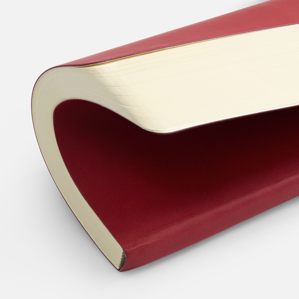 Бизнес-блокнот Megapolis Flex, бордовый — изображение 5