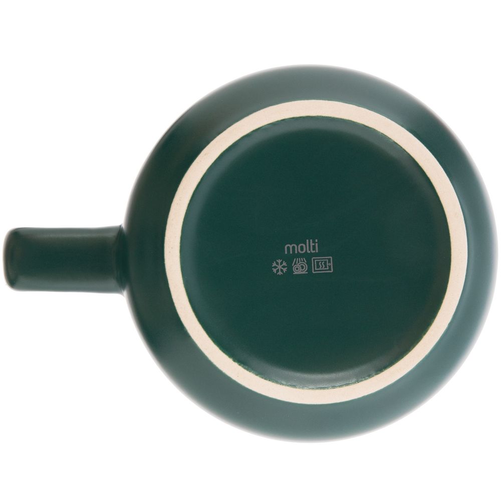 Чашка Jumbo, ver.2, матовая, зеленая — изображение 4