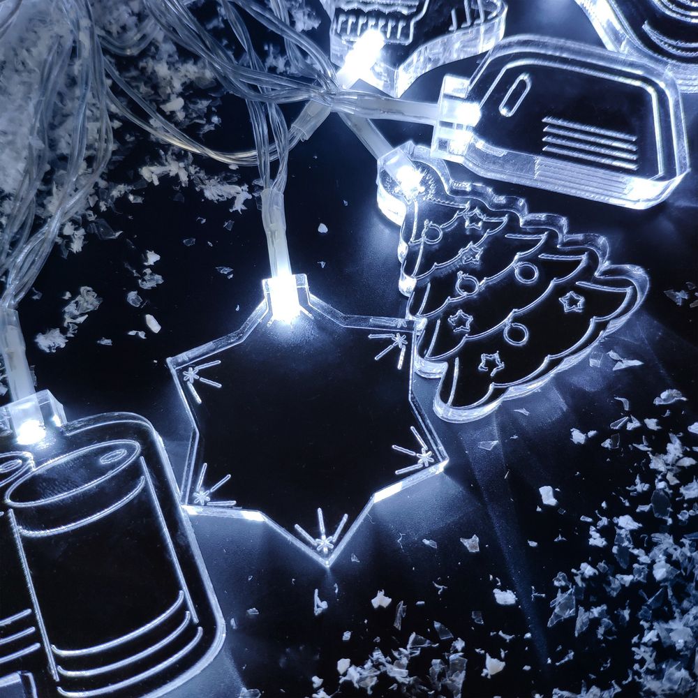 Светодиодная гирлянда Fuel Up, нефть и газ — изображение 2