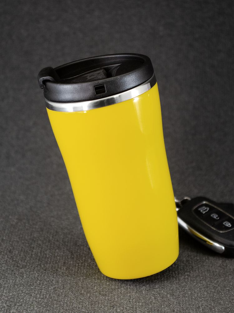 Термостакан Underway, желтый — изображение 5