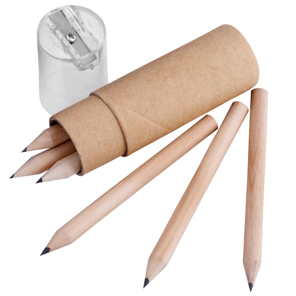 Набор карандашей Pencilvania Office с точилкой, прозрачный — изображение 5