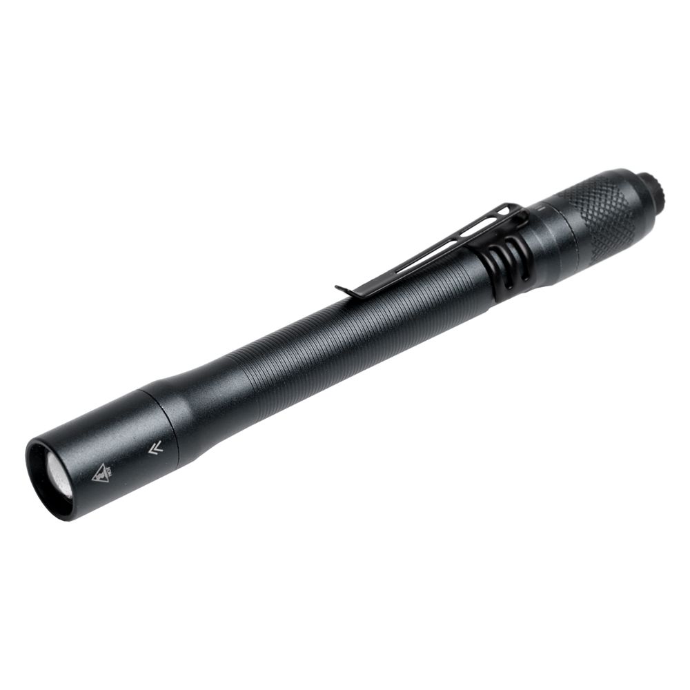 Фонарик с фокусировкой луча Fokus, серо-синий — изображение 2