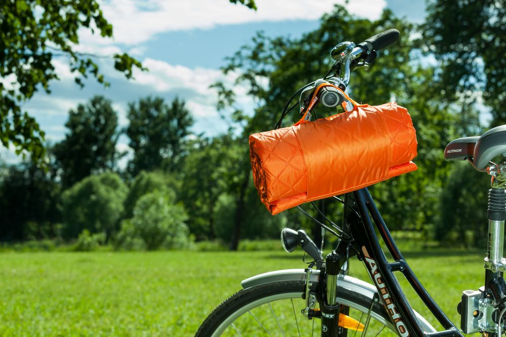 Плед для пикника Comfy, желтый — изображение 7