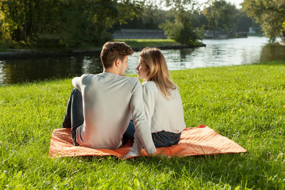 Плед для пикника Comfy, желтый — изображение 8