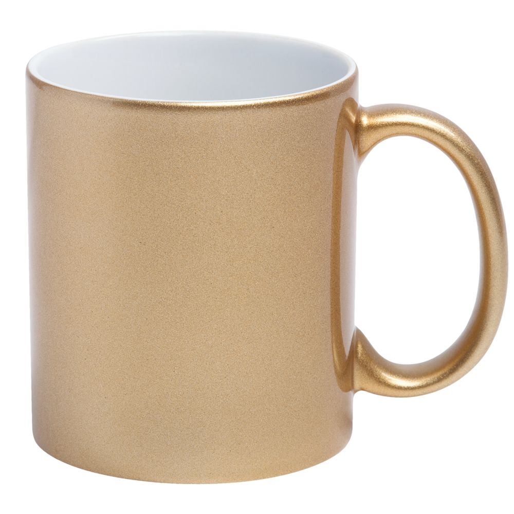 Кружка Ore для сублимационной печати, золотистая — изображение 2
