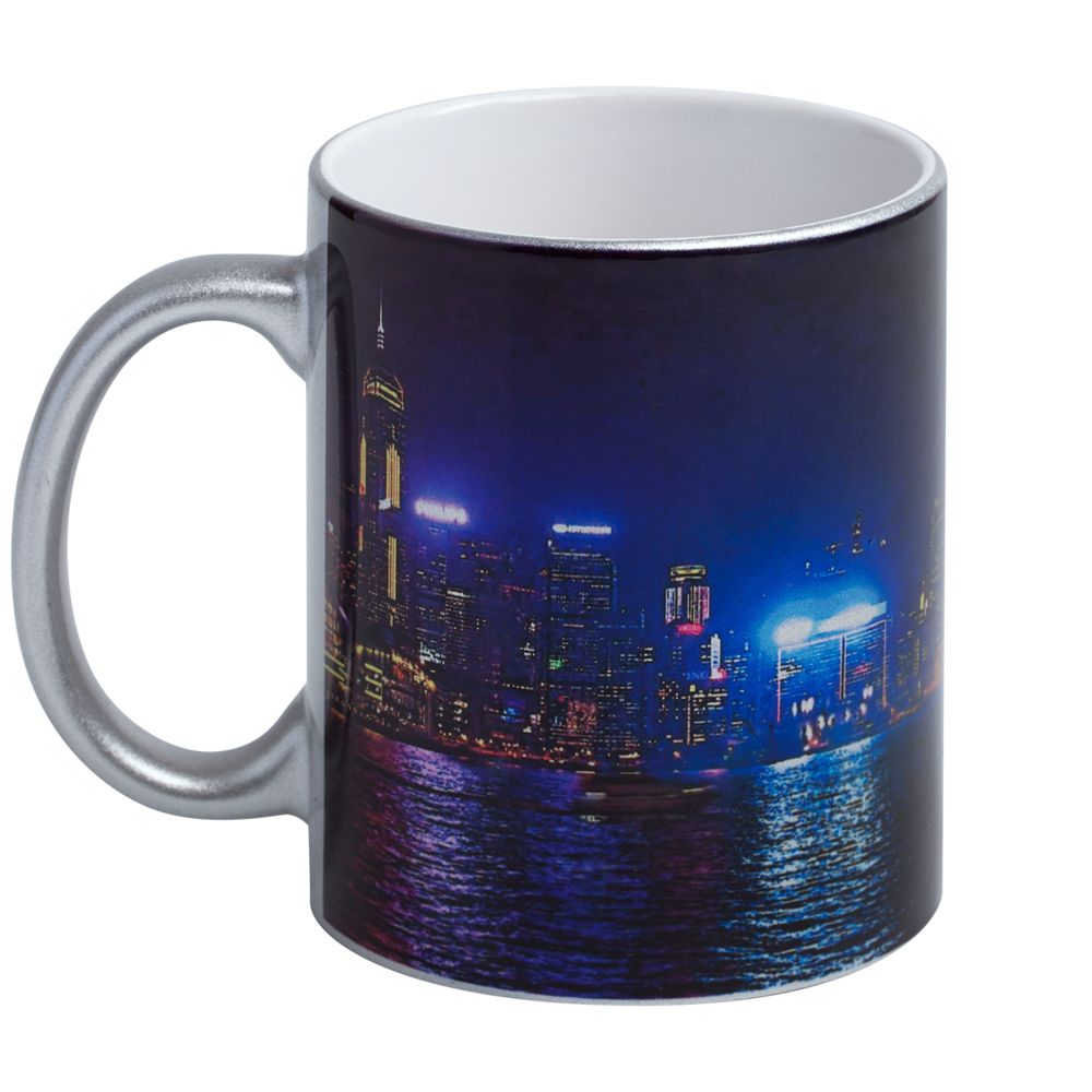 Кружка Ore для сублимационной печати, серебристая — изображение 4