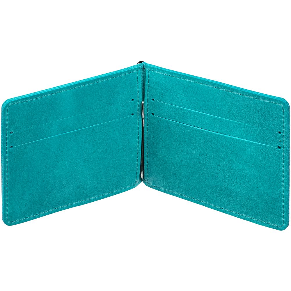 Зажим для купюр Apache, бирюзовый — изображение 5