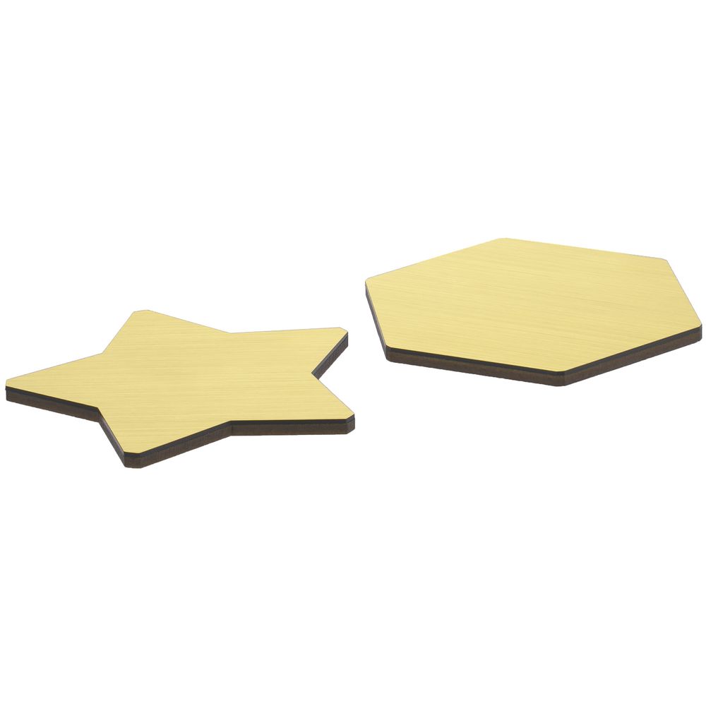 Стела Constanta Dark, с золотистым шестигранником — изображение 8