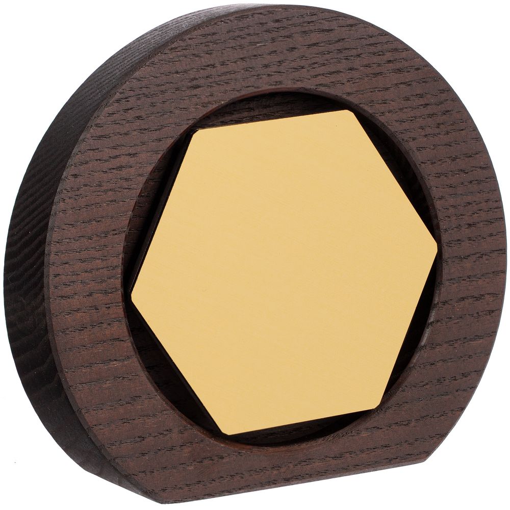 Стела Constanta Dark, с золотистым шестигранником — изображение 2