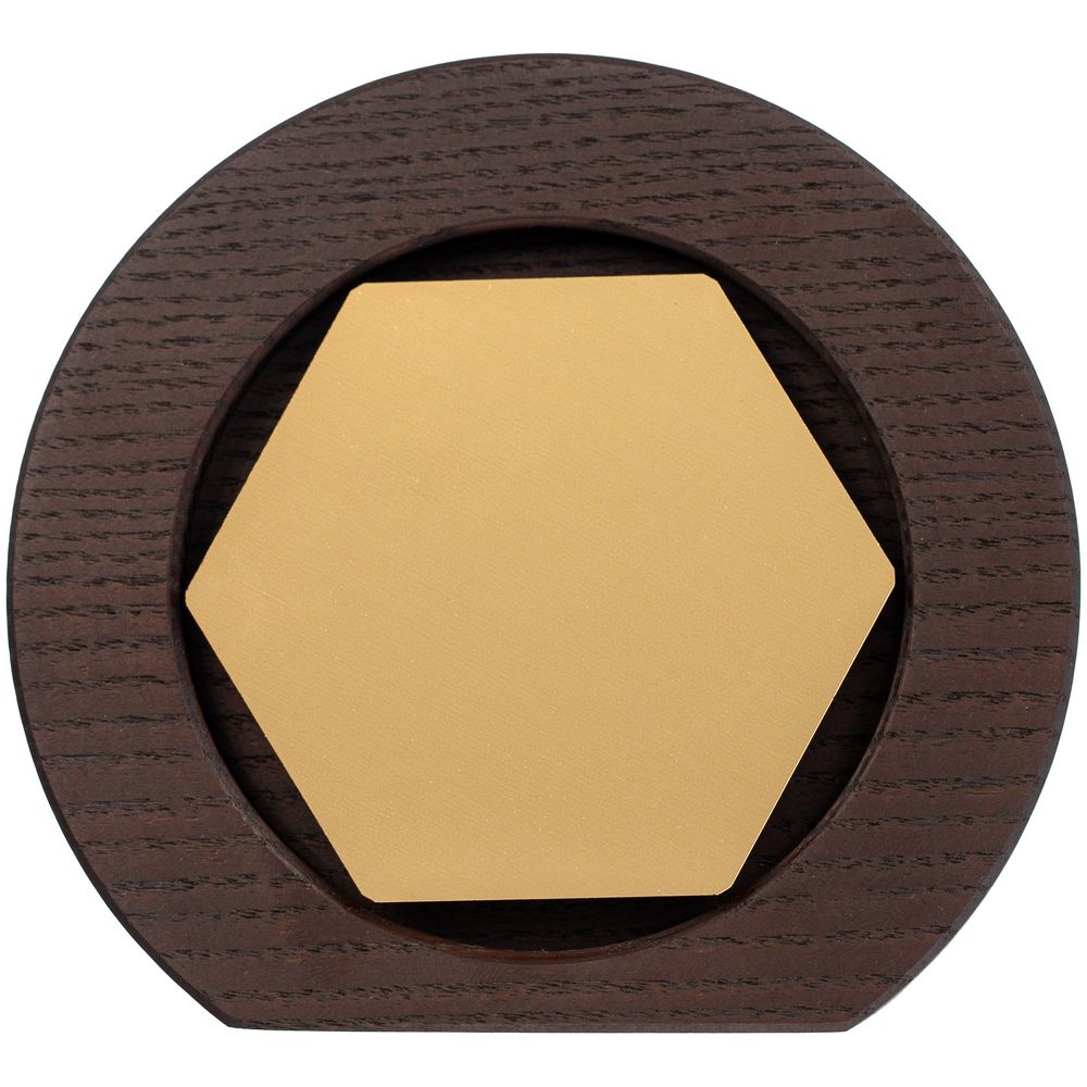 Стела Constanta Dark, с золотистым шестигранником — изображение 3