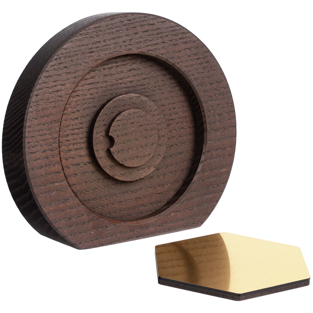 Стела Constanta Dark, с золотистым шестигранником — изображение 4