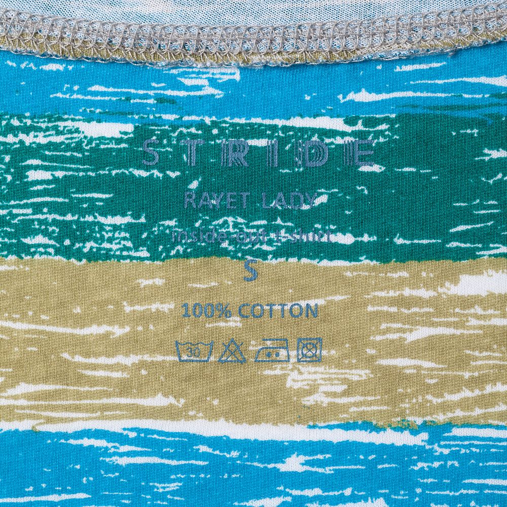 Футболка женская Rayet Lady двусторонняя, голубая с зеленым — изображение 6