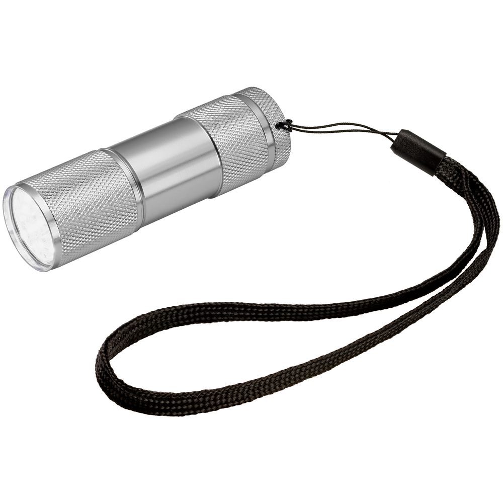Фонарик Aurora, серебристый — изображение 2