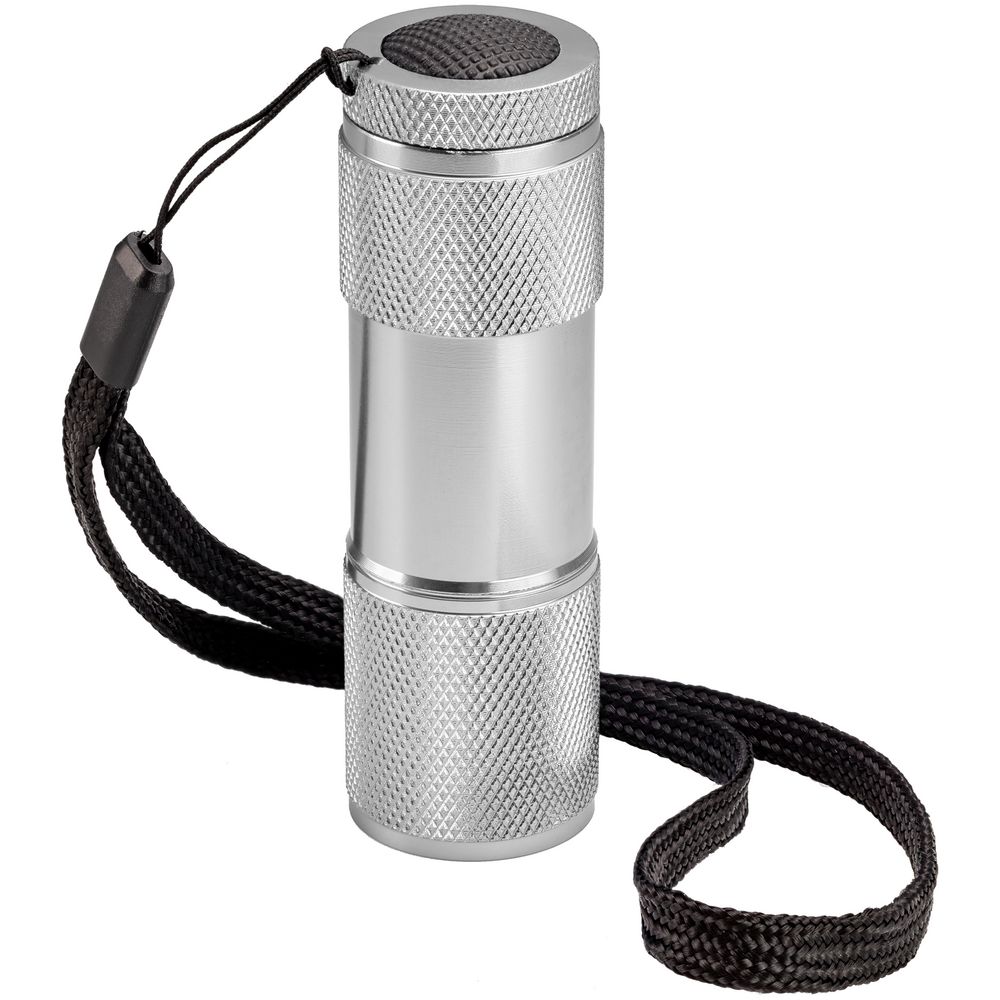 Фонарик Aurora, серебристый — изображение 3