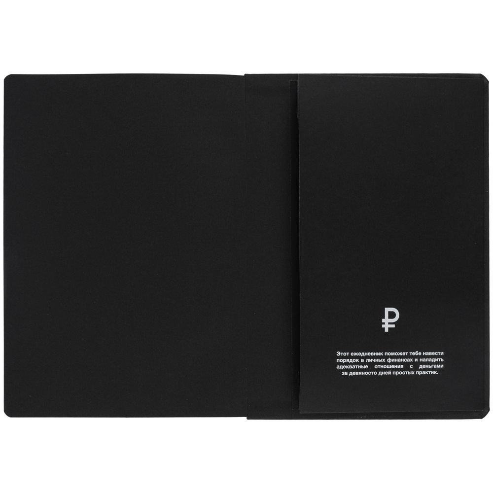 Ежедневник «Финансовая грамотность», недатированный, черный — изображение 7