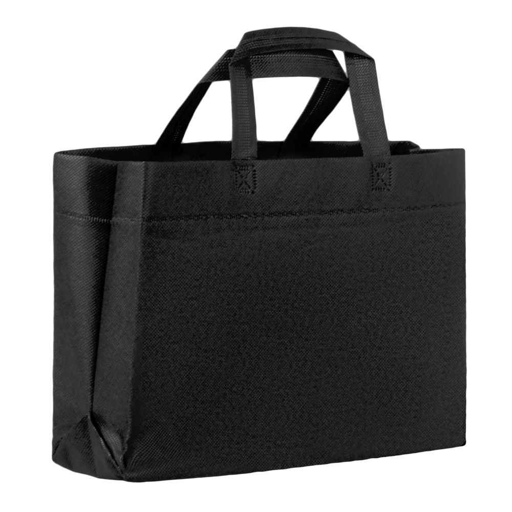 Сумка для покупок Span 3D, черная — изображение 2