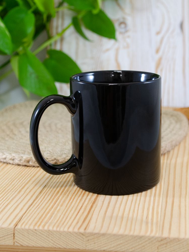 Кружка Promo, черная — изображение 3