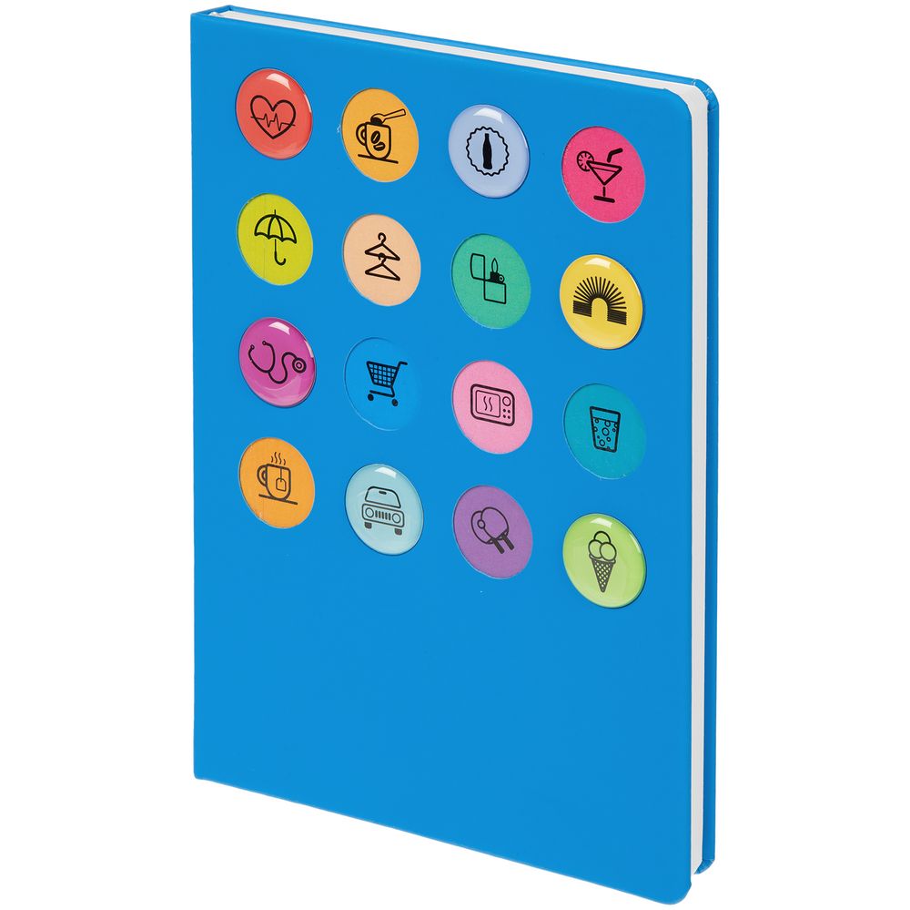 Ежедневник «История изобретений», недатированный, голубой — изображение 3