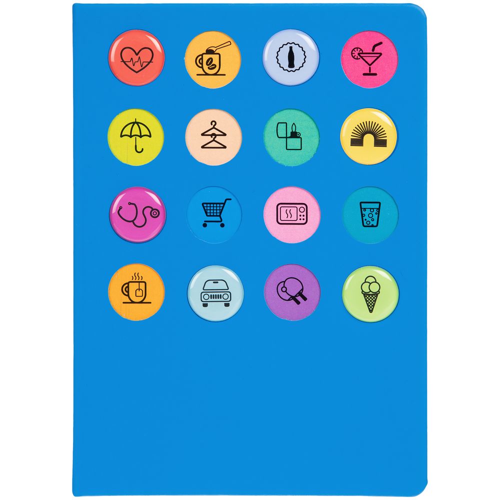 Ежедневник «История изобретений», недатированный, голубой — изображение 4